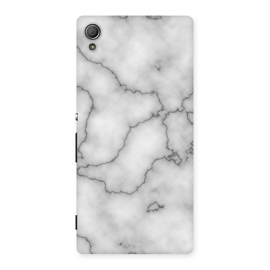 Grey Marble Back Case for Xperia Z4