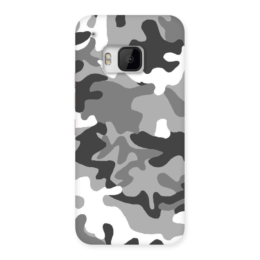 Grey Military Back Case for HTC One M9