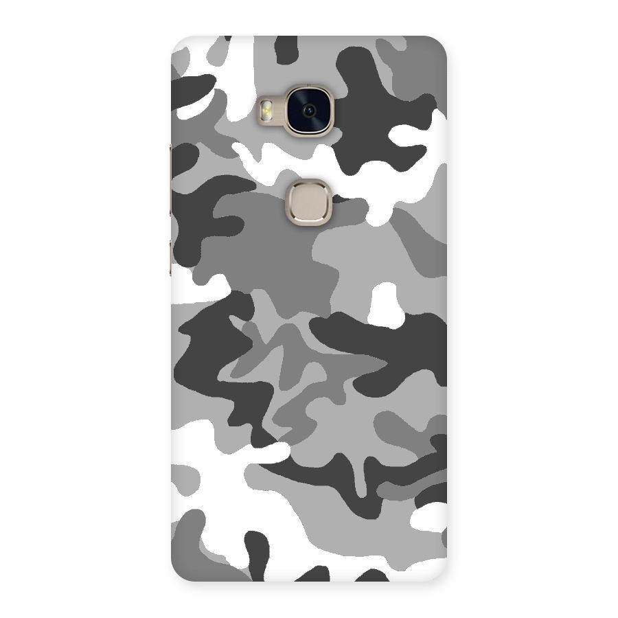 Grey Military Back Case for Huawei Honor 5X