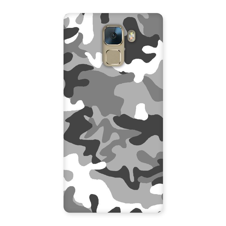 Grey Military Back Case for Huawei Honor 7