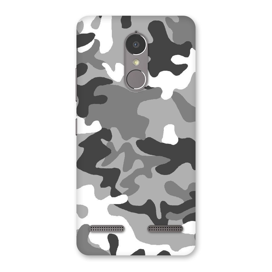 Grey Military Back Case for Lenovo K6