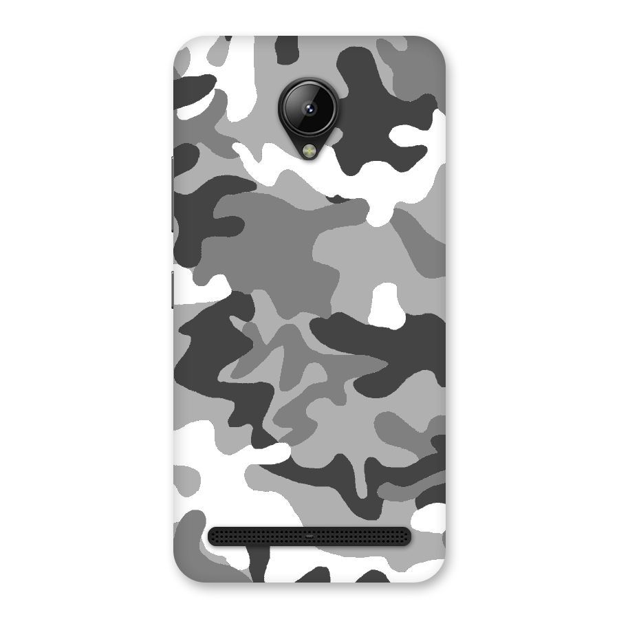 Grey Military Back Case for Lenovo C2