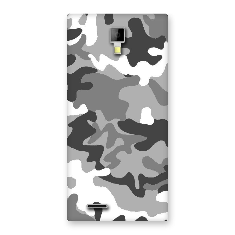 Grey Military Back Case for Micromax Canvas Xpress A99