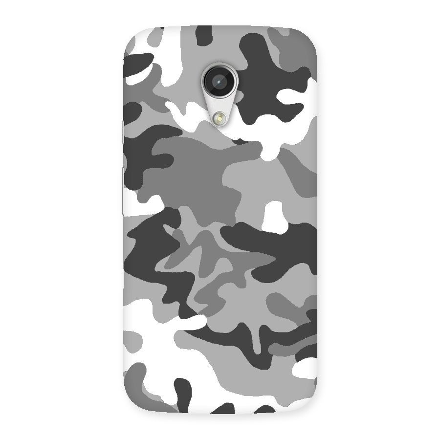 Grey Military Back Case for Moto G 2nd Gen