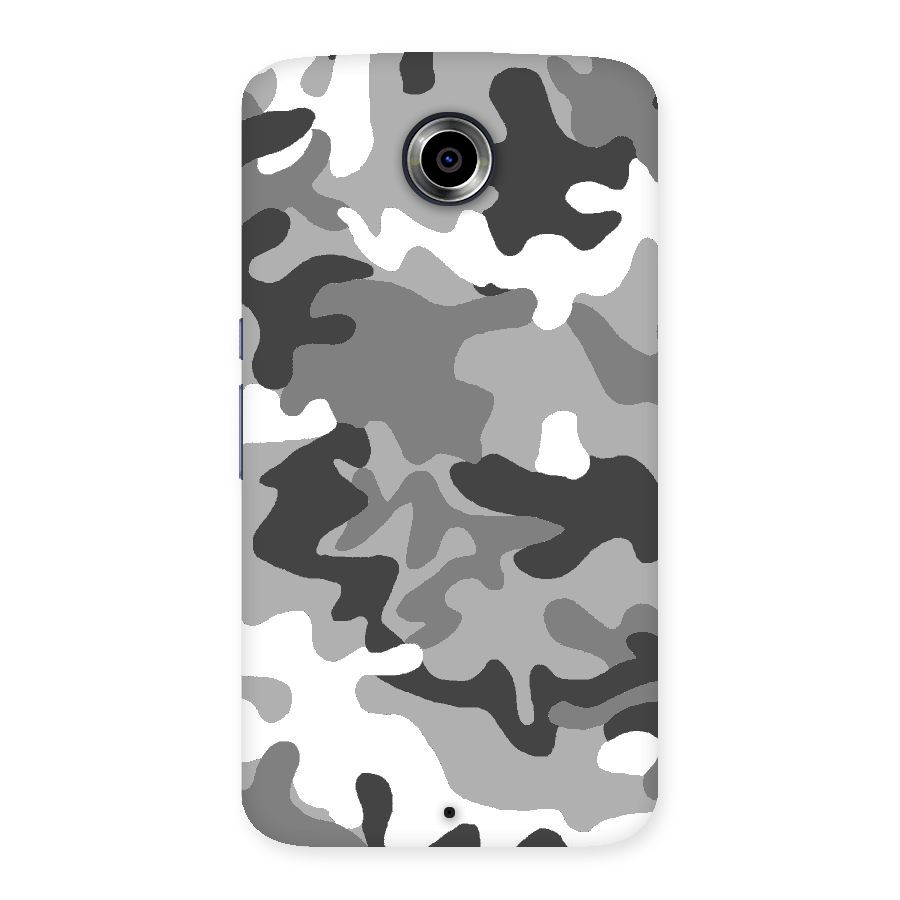 Grey Military Back Case for Nexsus 6
