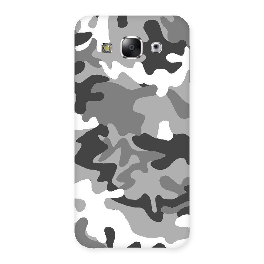 Grey Military Back Case for Samsung Galaxy E5