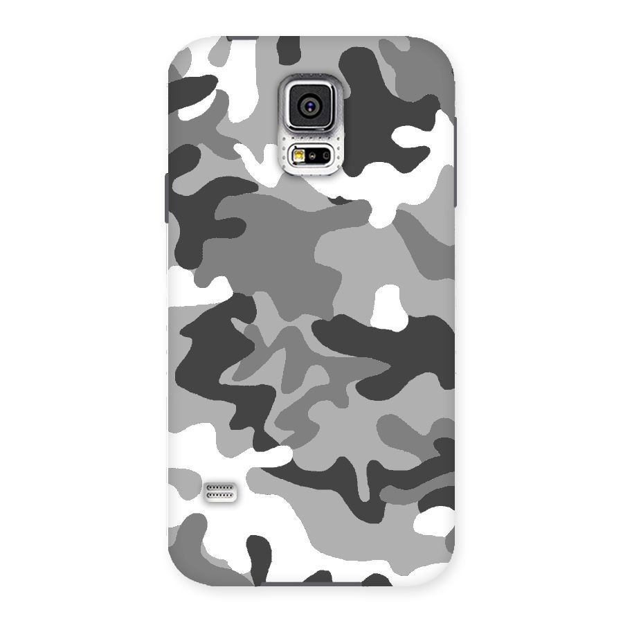 Grey Military Back Case for Samsung Galaxy S5
