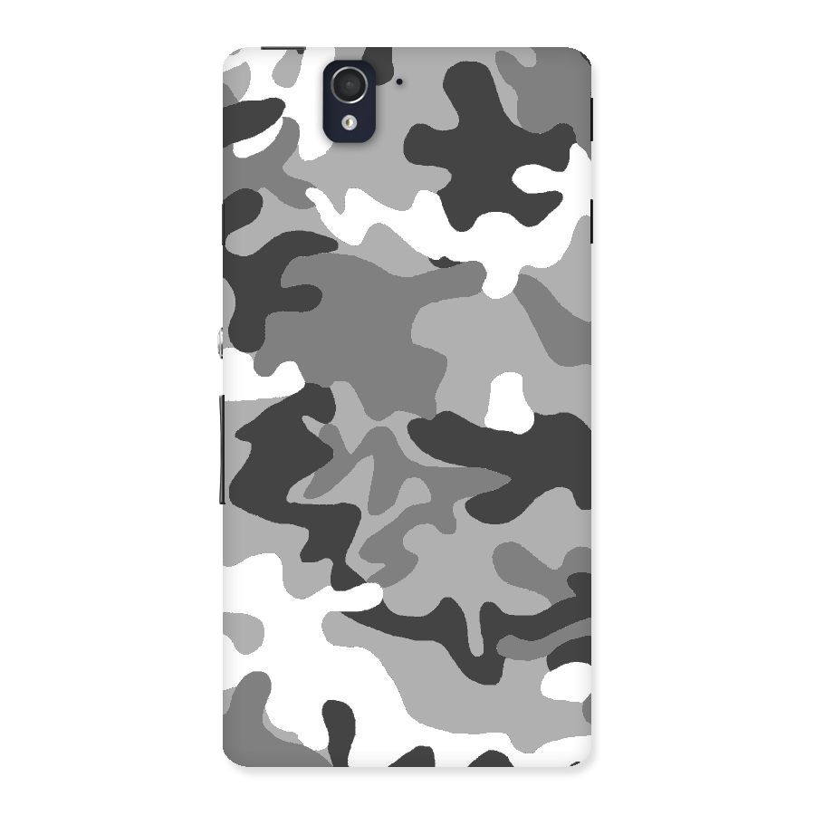 Grey Military Back Case for Sony Xperia Z