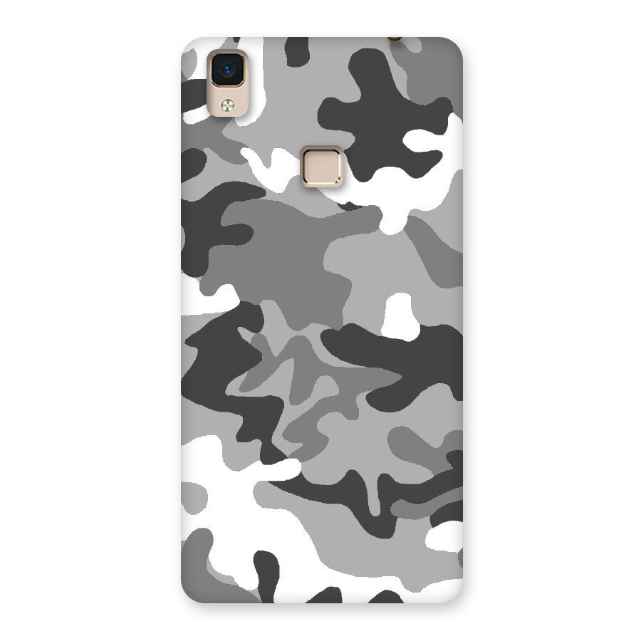 Grey Military Back Case for V3 Max