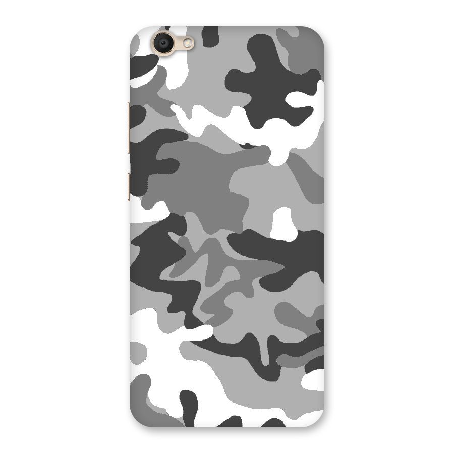 Grey Military Back Case for Vivo V5