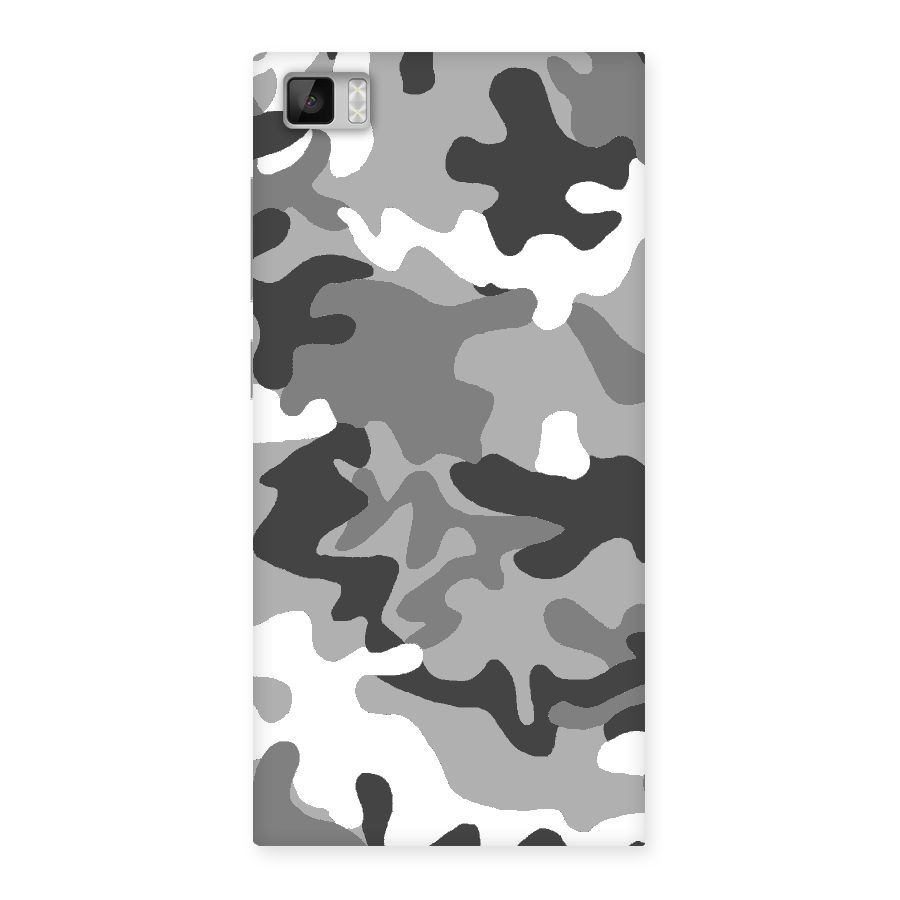 Grey Military Back Case for Xiaomi Mi3