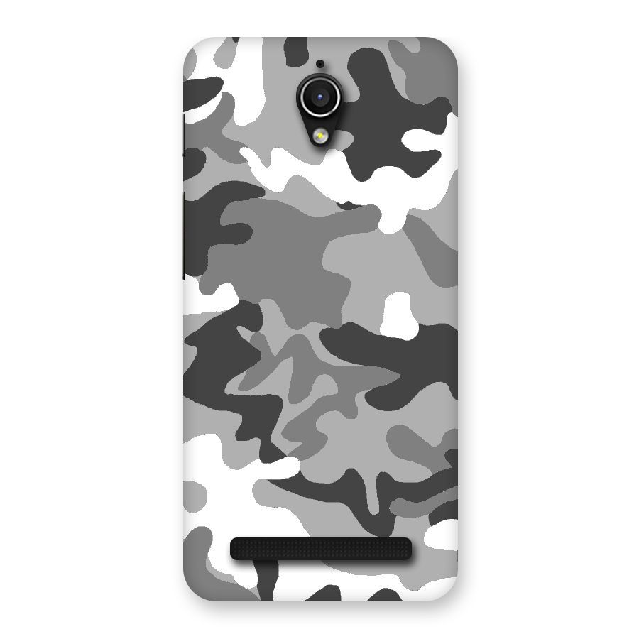 Grey Military Back Case for Zenfone Go