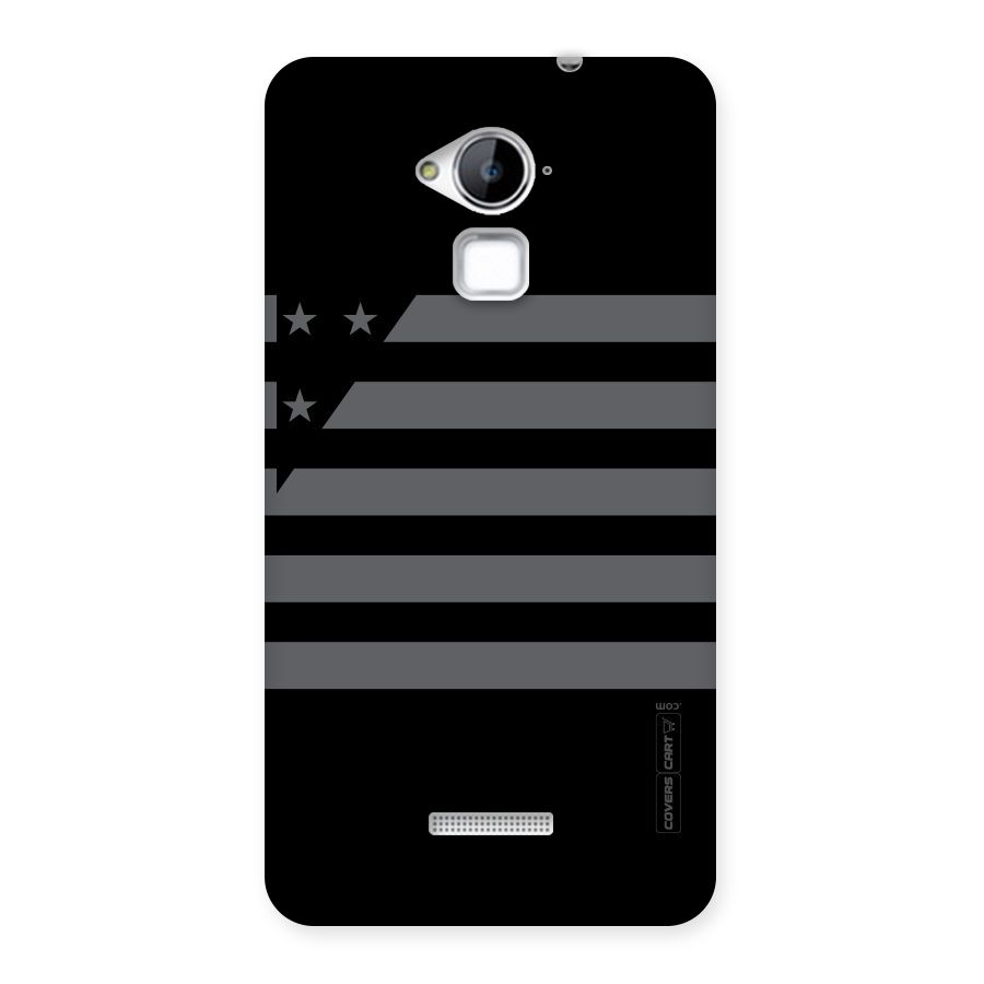Grey Star Striped Pattern Back Case for Coolpad Note 3