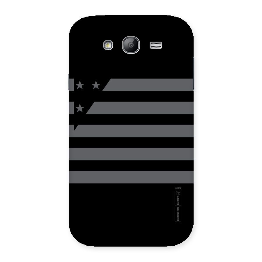 Grey Star Striped Pattern Back Case for Galaxy Grand Neo Plus