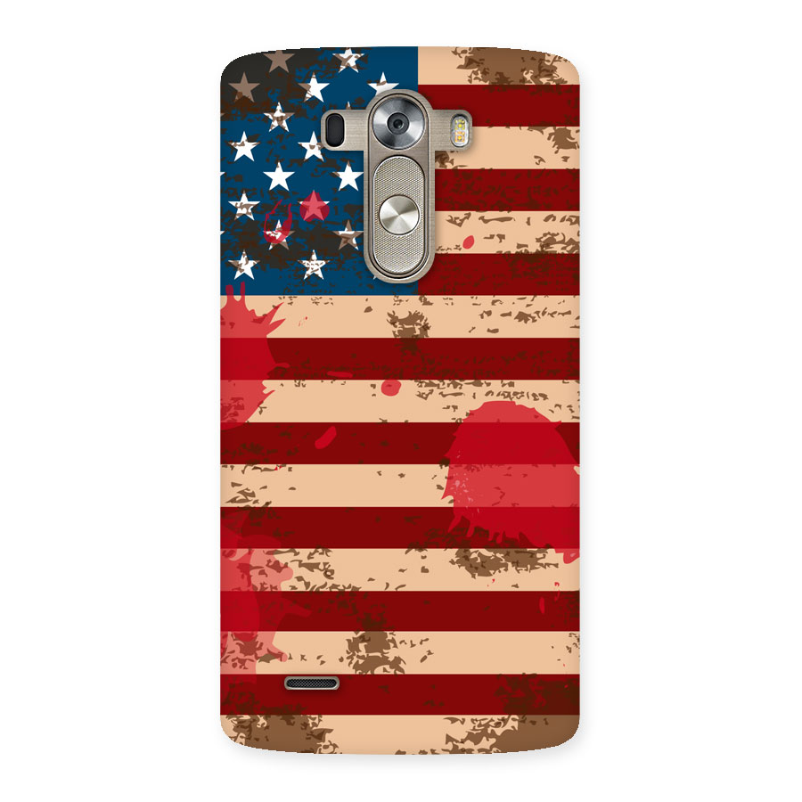 Grunge USA Flag Back Case for LG G3