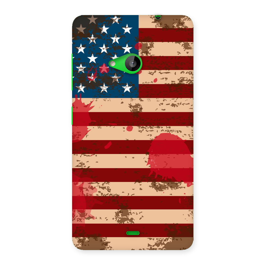 Grunge USA Flag Back Case for Lumia 535