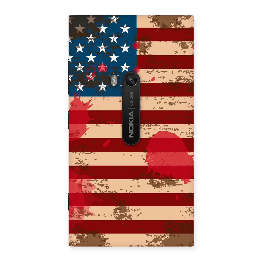 Grunge USA Flag Back Case for Lumia 920