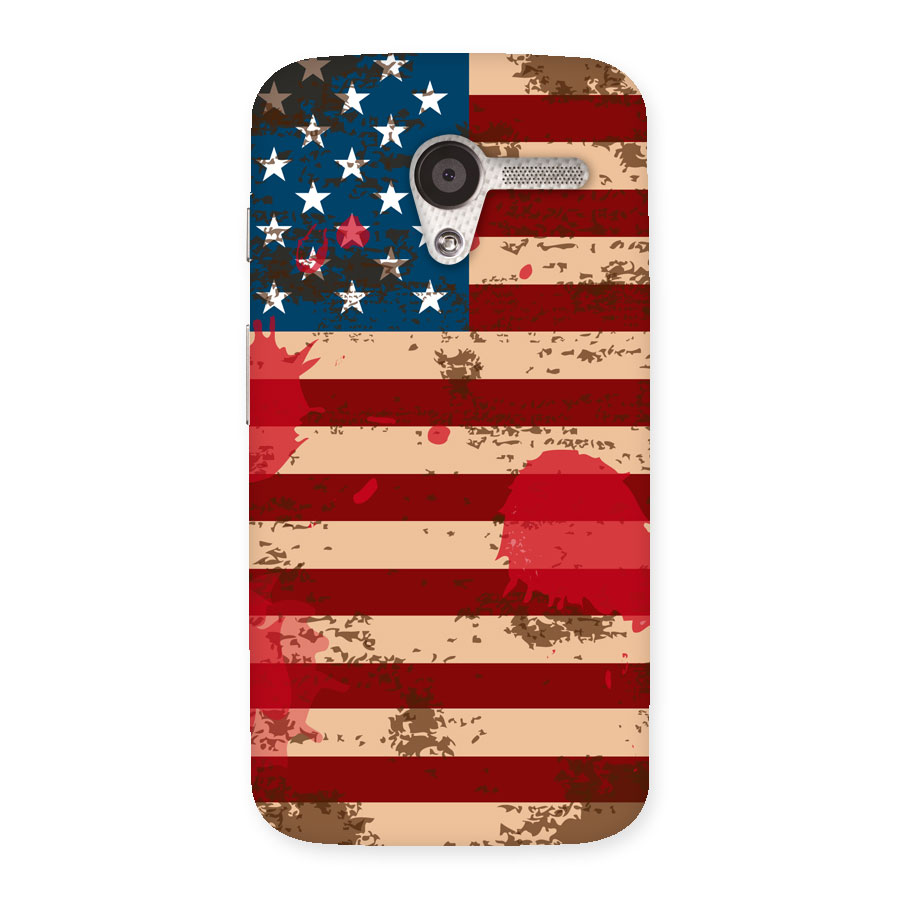Grunge USA Flag Back Case for Moto X