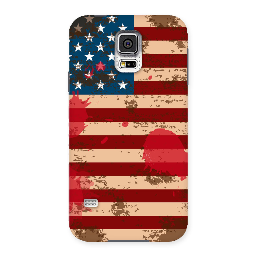 Grunge USA Flag Back Case for Samsung Galaxy S5