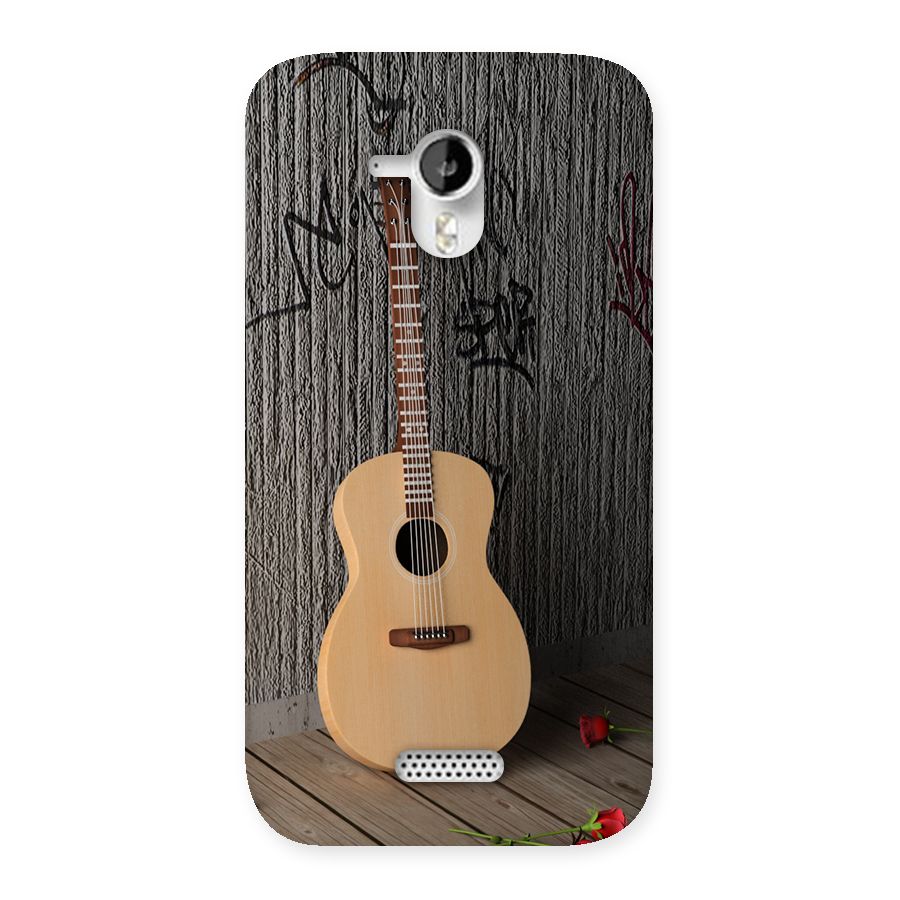 Guitar Classic Back Case for Micromax Canvas HD A116