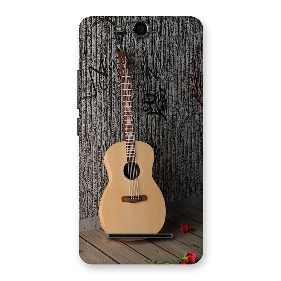 Guitar Classic Back Case for Micromax Canvas Juice 3 Q392