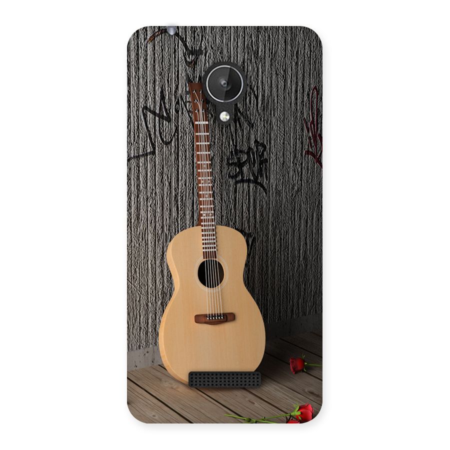 Guitar Classic Back Case for Micromax Canvas Spark Q380