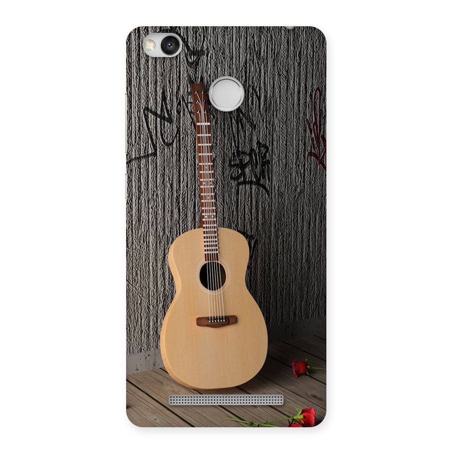 Guitar Classic Back Case for Redmi 3S Prime