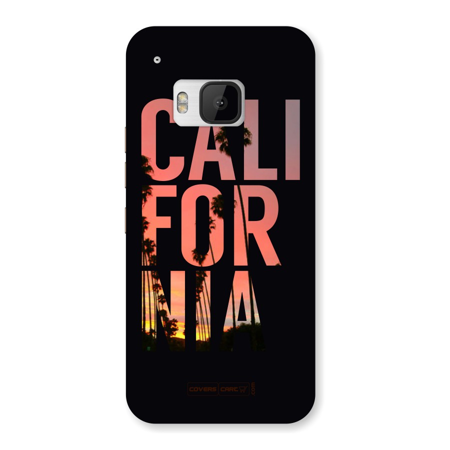 California Back Case for HTC One M9