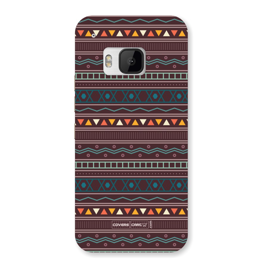 Classic Aztec Pattern Back Case for HTC One M9