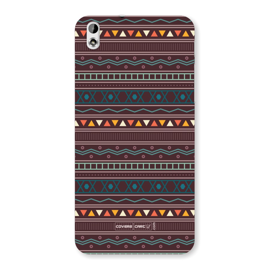 Classic Aztec Pattern Back Case for HTC Desire 816