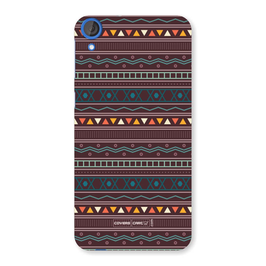 Classic Aztec Pattern Back Case for HTC Desire 820