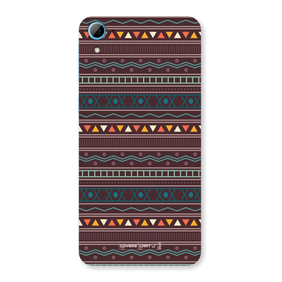 Classic Aztec Pattern Back Case for HTC Desire 826