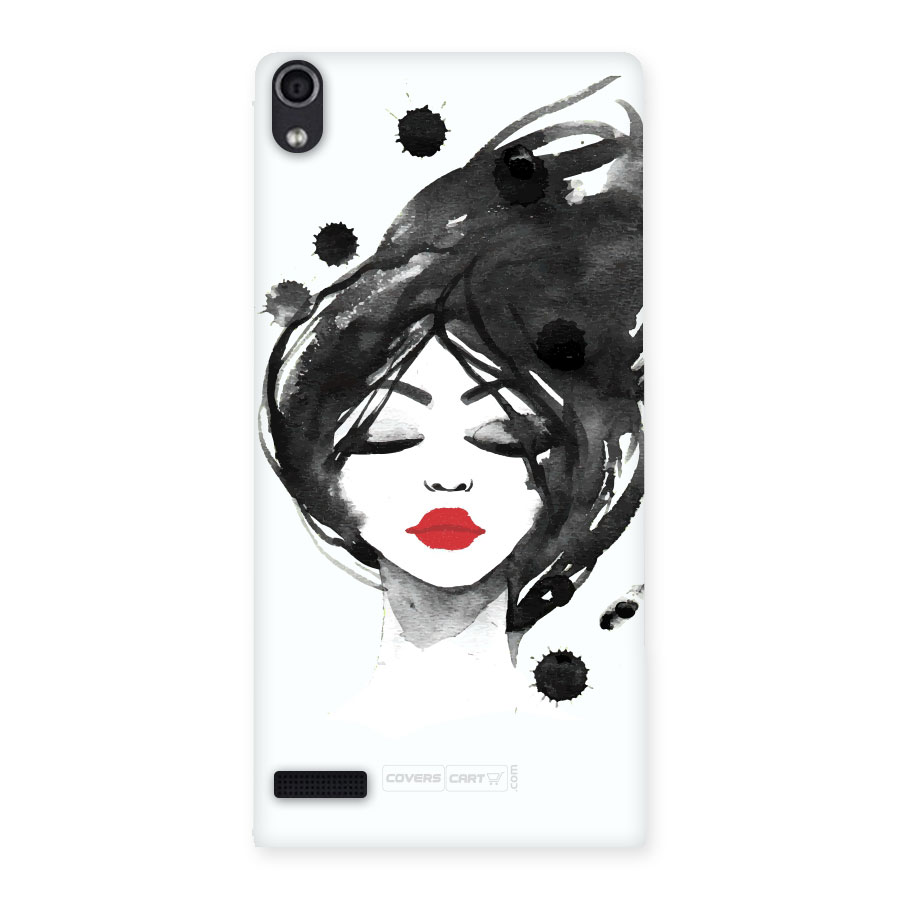 Sassy Girl Back Case for Ascend P6