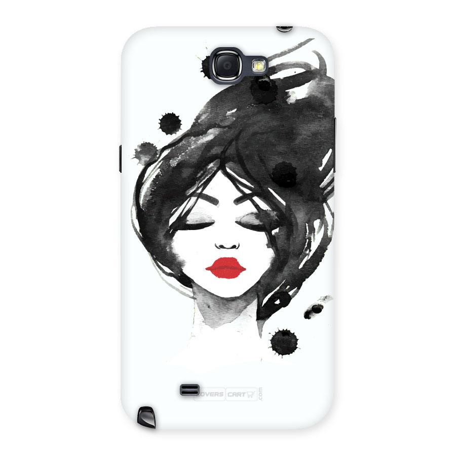 Sassy Girl Back Case for Galaxy Note 2