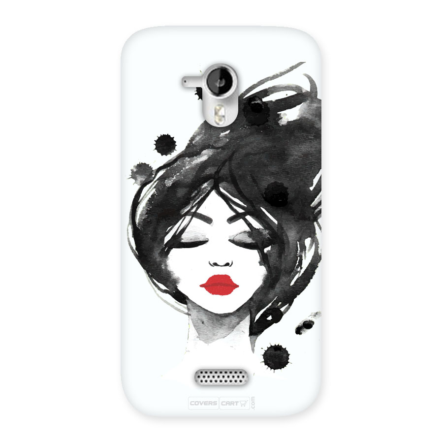 Sassy Girl Back Case for Micromax A116 Canvas HD