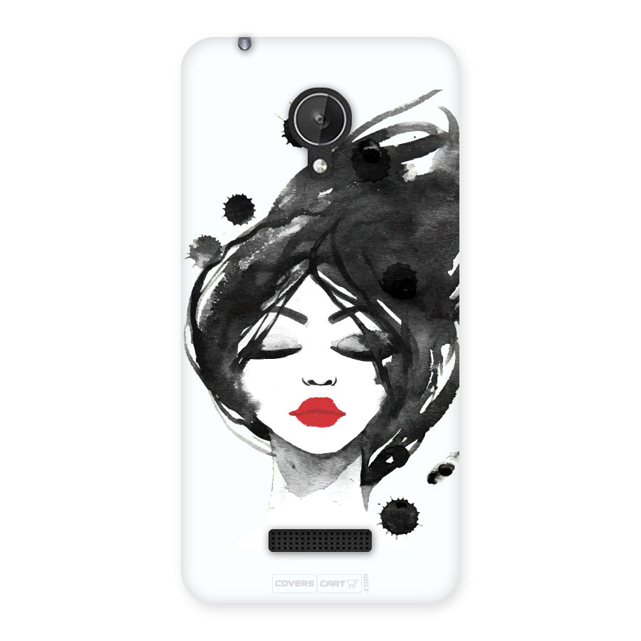 Sassy Girl Back Case for Micromax Canvas Spark Q380