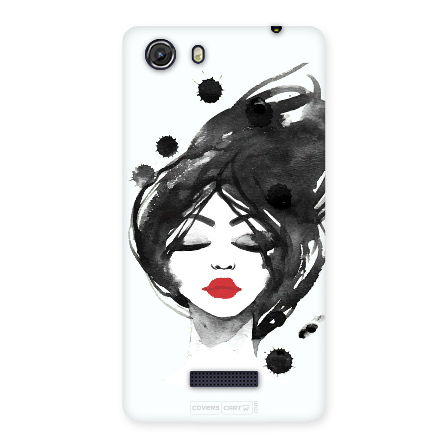 Sassy Girl Back Case for Micromax Unite 3