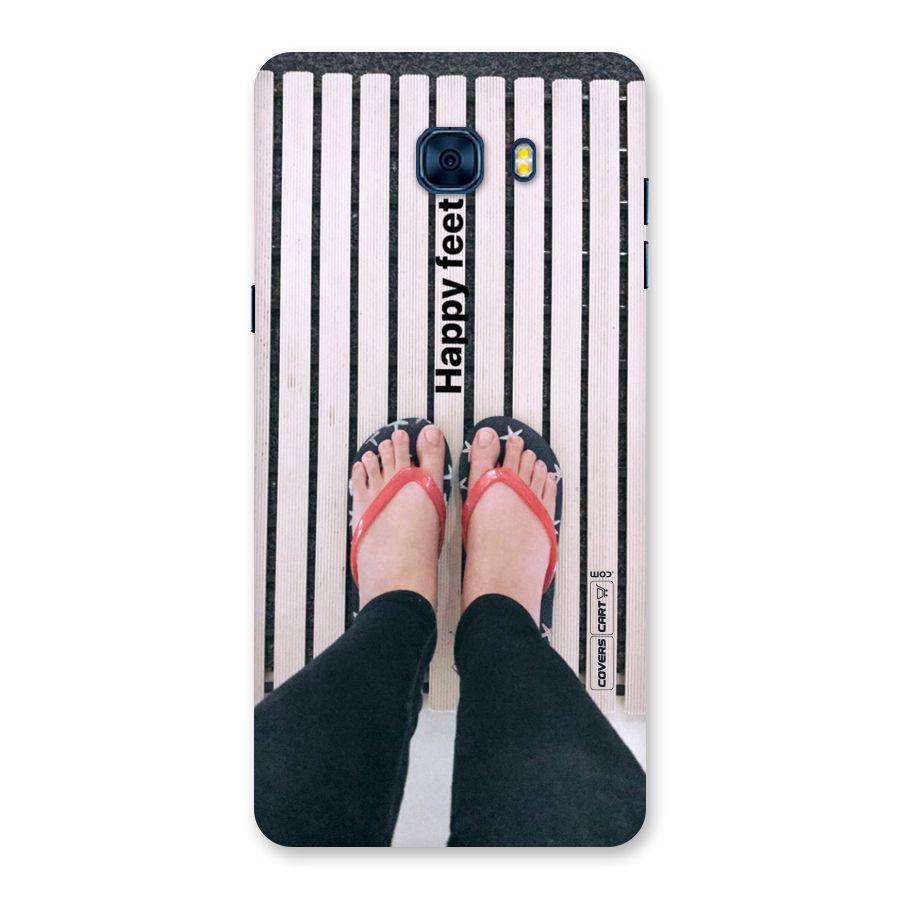 Happy Feet Back Case for Galaxy C7 Pro