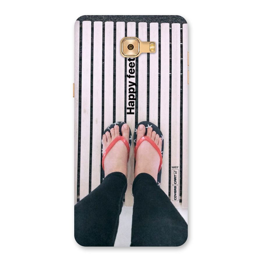 Happy Feet Back Case for Galaxy C9 Pro