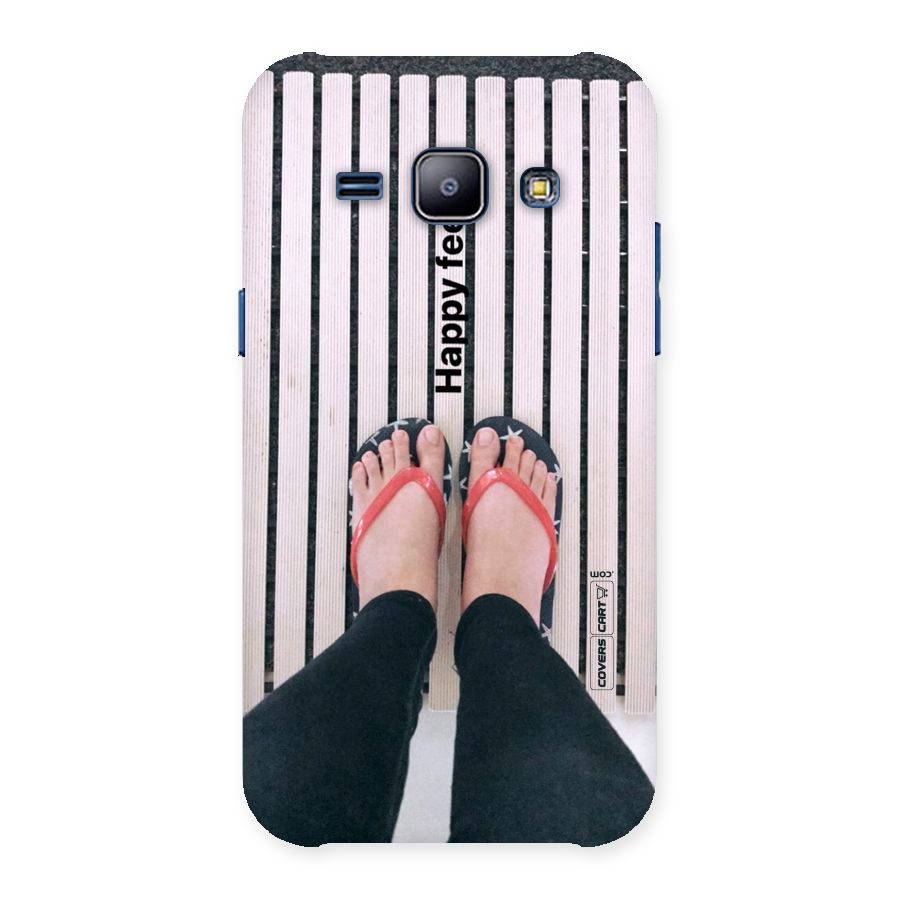 Happy Feet Back Case for Galaxy J1