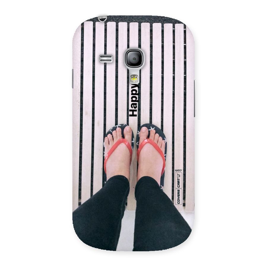 Happy Feet Back Case for Galaxy S3 Mini