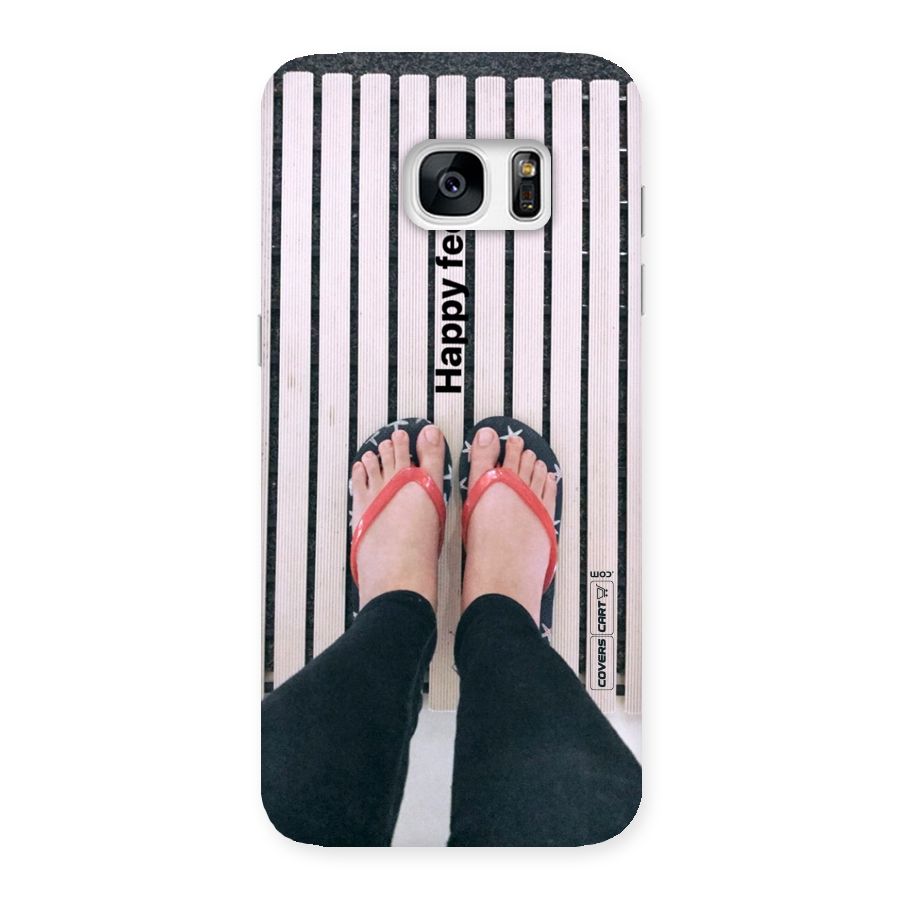 Happy Feet Back Case for Galaxy S7 Edge