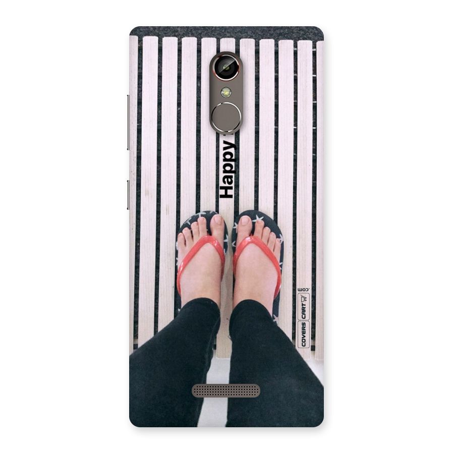 Happy Feet Back Case for Gionee S6s