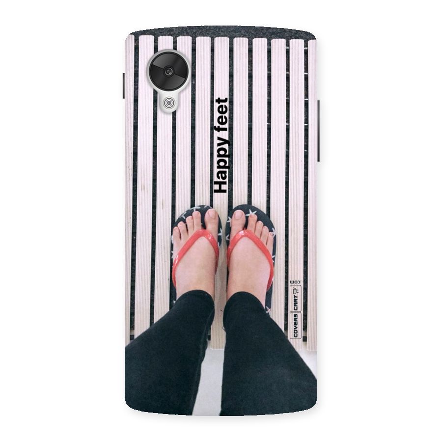 Happy Feet Back Case for Google Nexsus 5