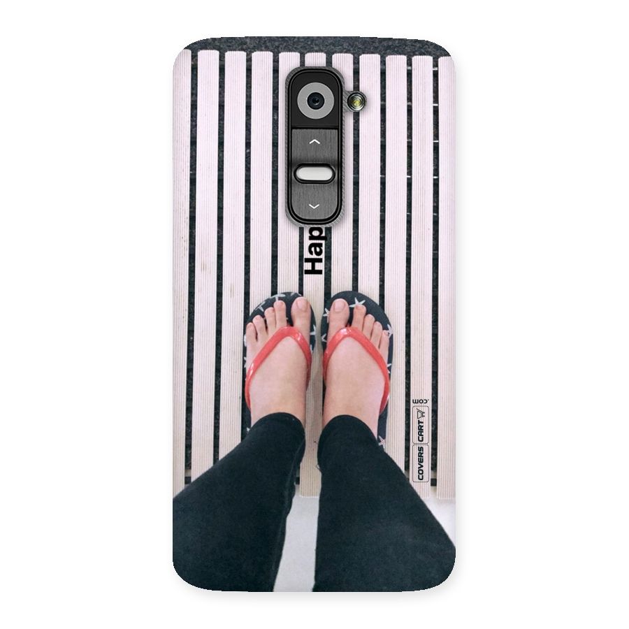 Happy Feet Back Case for LG G2