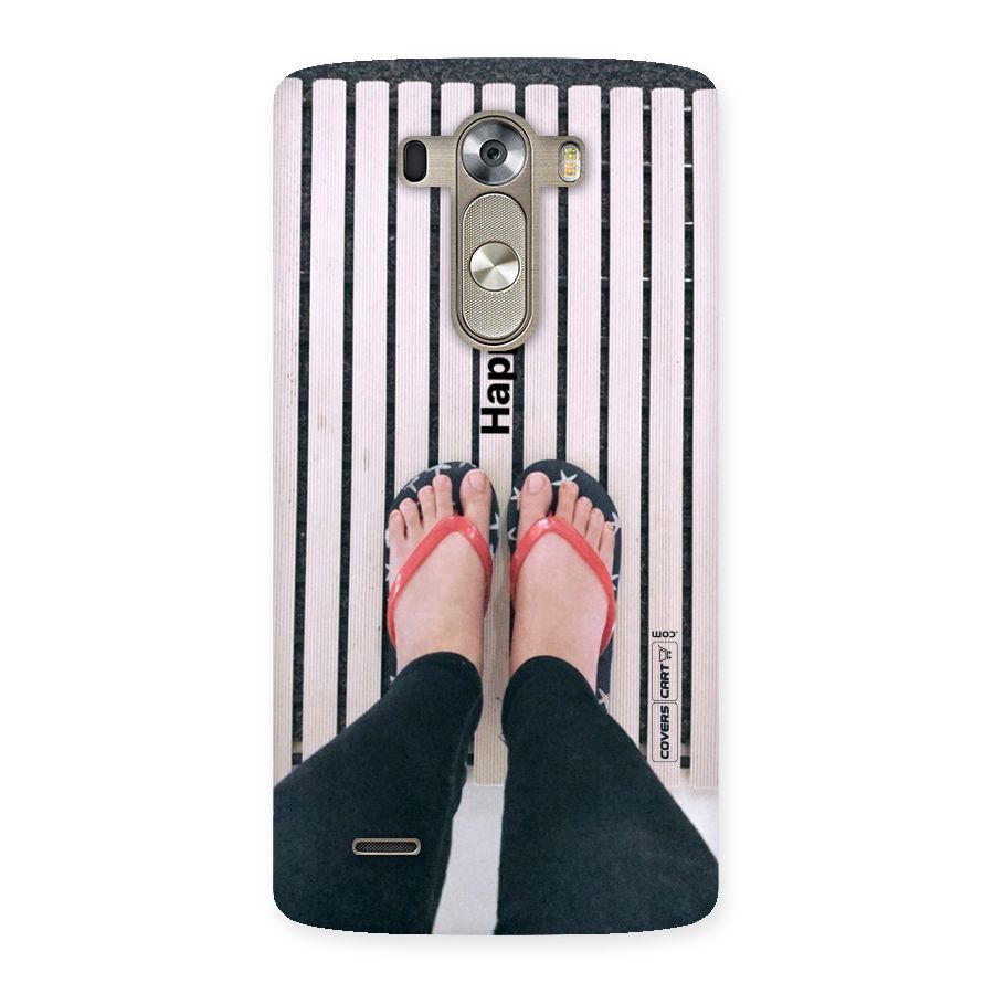 Happy Feet Back Case for LG G3