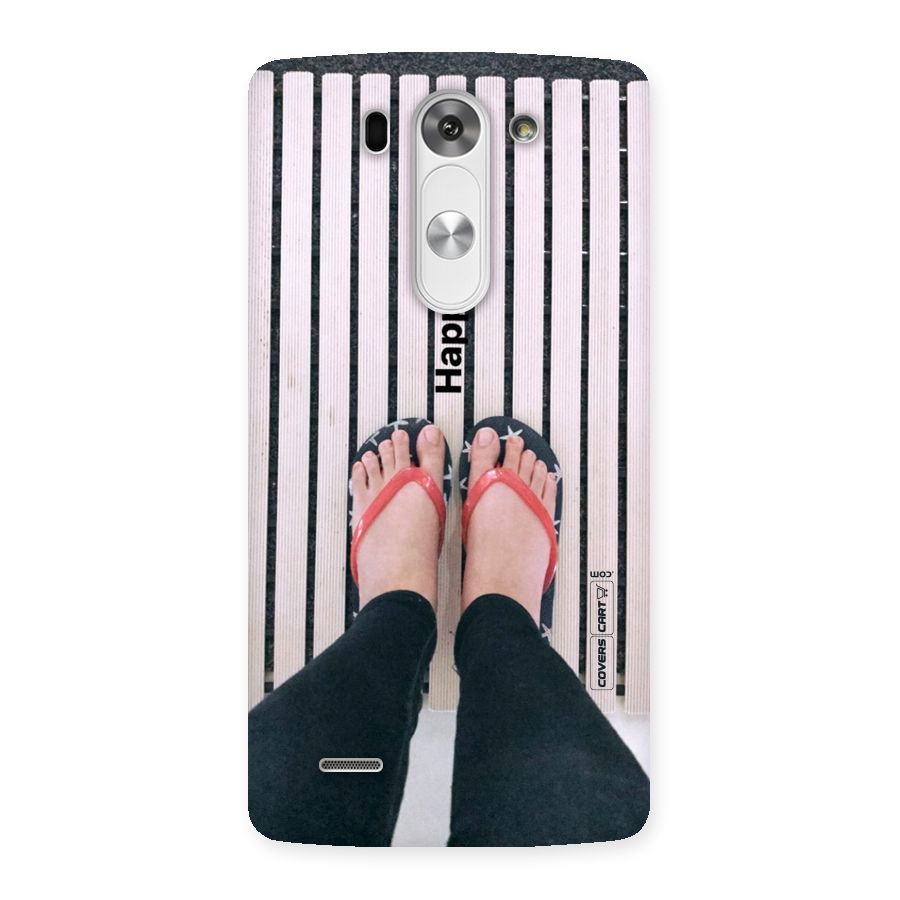 Happy Feet Back Case for LG G3 Mini