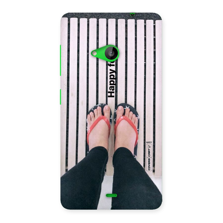 Happy Feet Back Case for Lumia 535