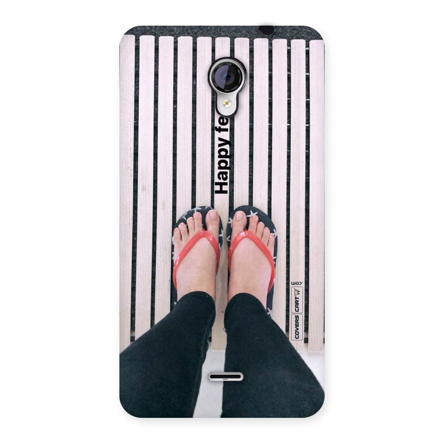 Happy Feet Back Case for Micromax Unite 2 A106