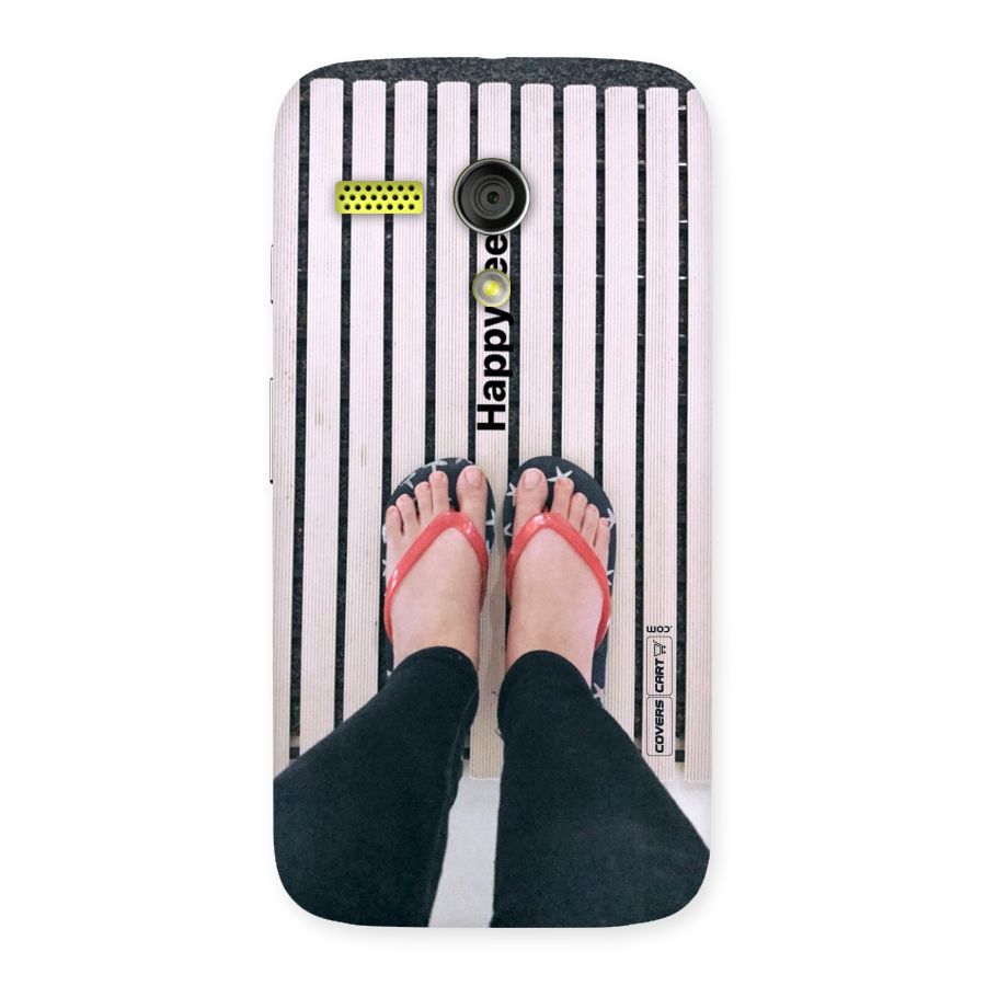 Happy Feet Back Case for Moto G